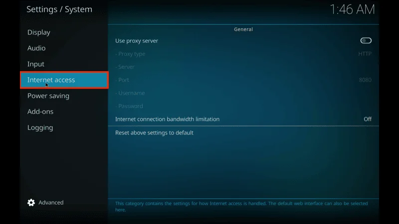 Kodi Streaming Issue